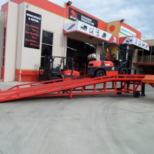 DR8 - Dock Ramp  - 8 Ton / Air Tyres