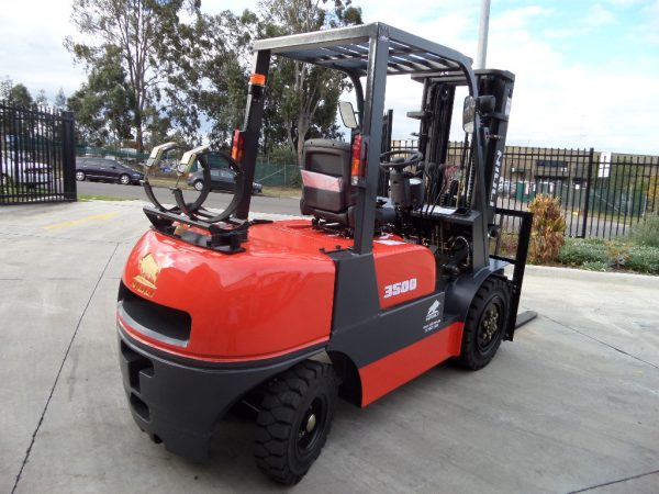 NG35N-K25 3.5Ton Dual Fuel Forklift